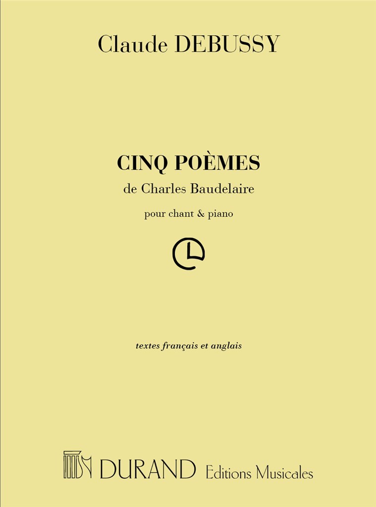 5 Poemes De Baudelaire Soprano-Piano (Fr-Ang